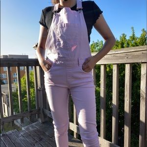 Pink Jean Overall